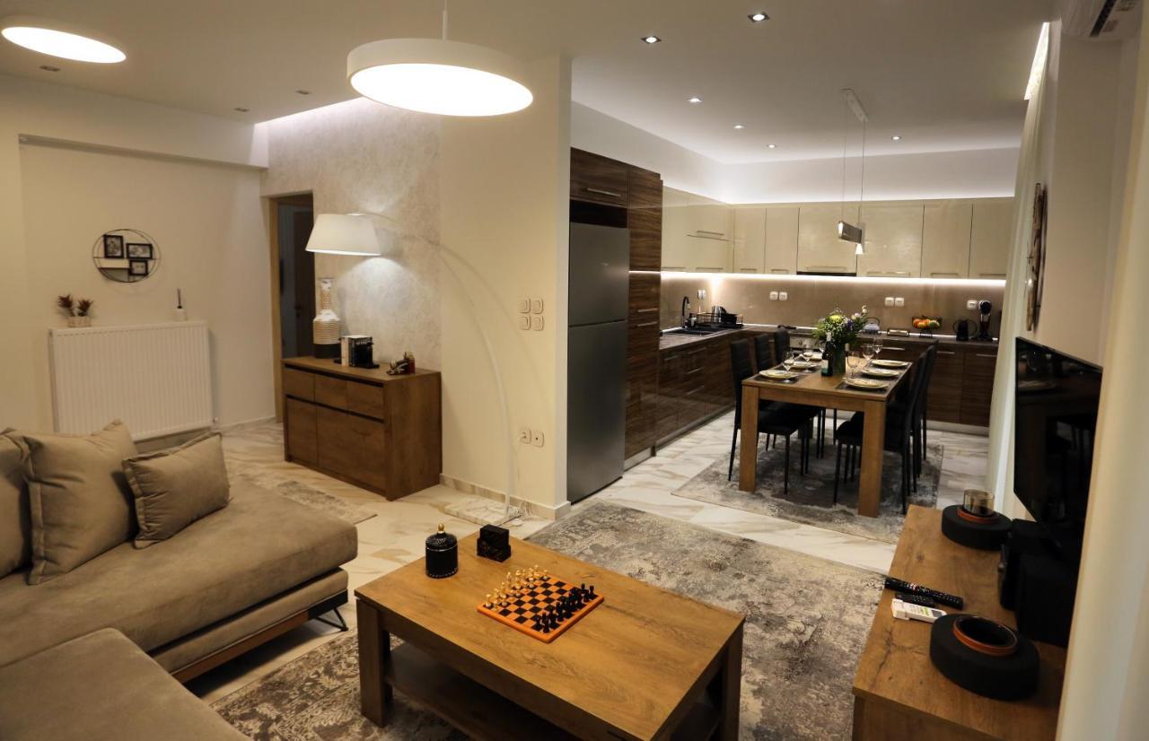 LA Larissa Luxury Apartments Peneus Extérieur photo